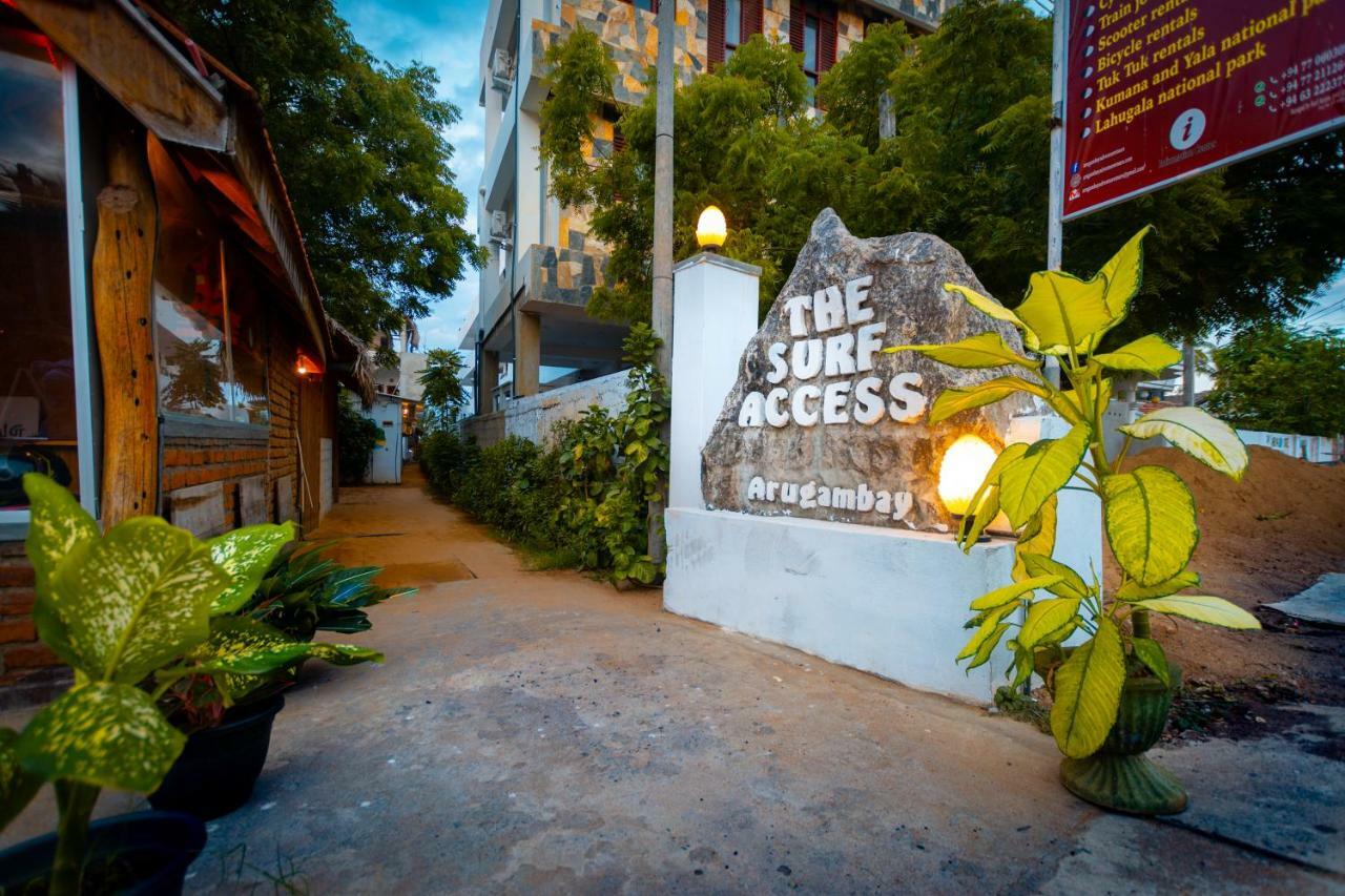 The Surf Access Guest House Arugam Bay Exterior foto